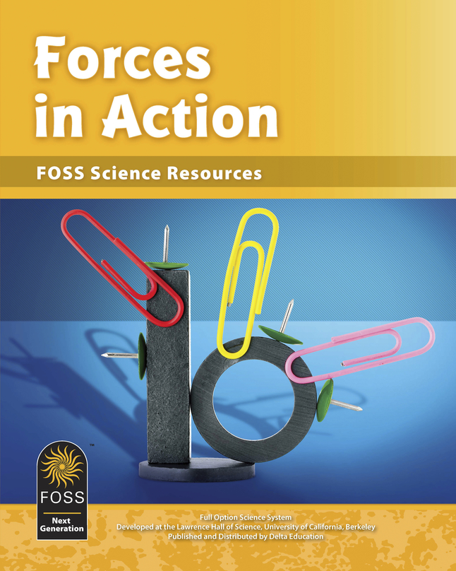 FOSS Next Generation Forces in Action Science Resources Student Book, Pack of 8, Item Number 2021653