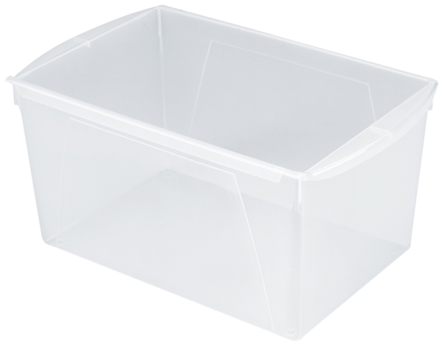 Storex Double XL Wide Book Bins