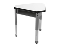 Classroom Select Concord MiniGem Desk, Markerboard Top, T-Mold, Item Number 5002452