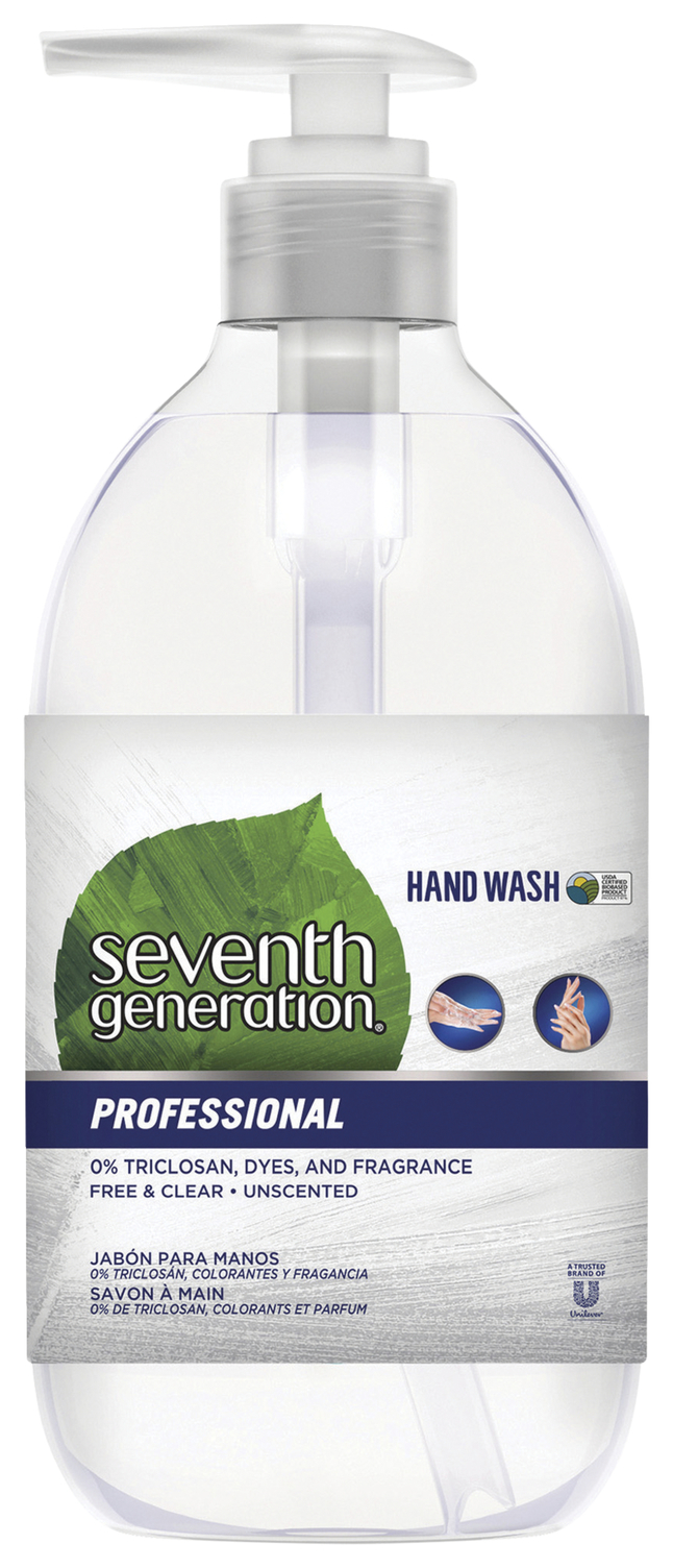 Seventh Generation Professional Handwash Pump, 12 Ounces, Item Number 2024314
