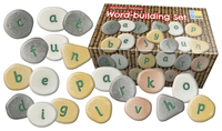 Yellow Door Alphabet Pebbles Word-Building Set, Set of 50, Item Number 2024479