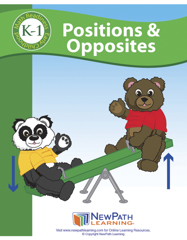 Newpath Learning Positions & Opposites Student Activity Guide, Grade K to 1, Item Number 2024622