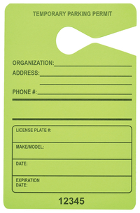 Tatco Information Sign, Pack of 50, Item Number 2025973