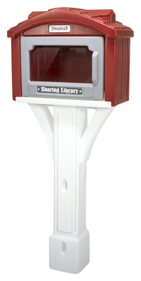 Simplay3 Sharing Library Box, 24 x 12 x 56 Inches, Item Number 2026457
