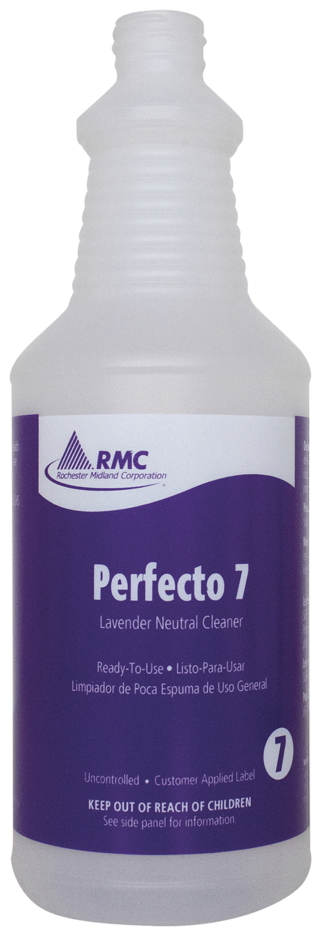 RMC Perfecto 7 Labeled Bottle, Item Number 2027053