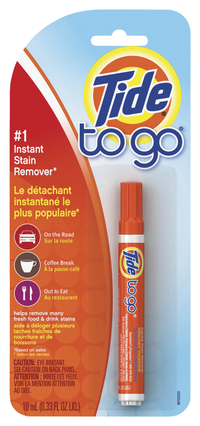 Tide -to-Go Stain Remover Pen, 0.34 Ounces, Orange, Case of 6, Item Number 2027057