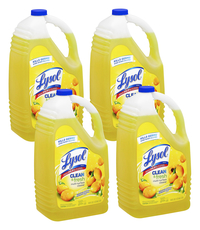 Lysol Clean/Fresh Lemon Cleaner, Liquid, Item Number 2027077