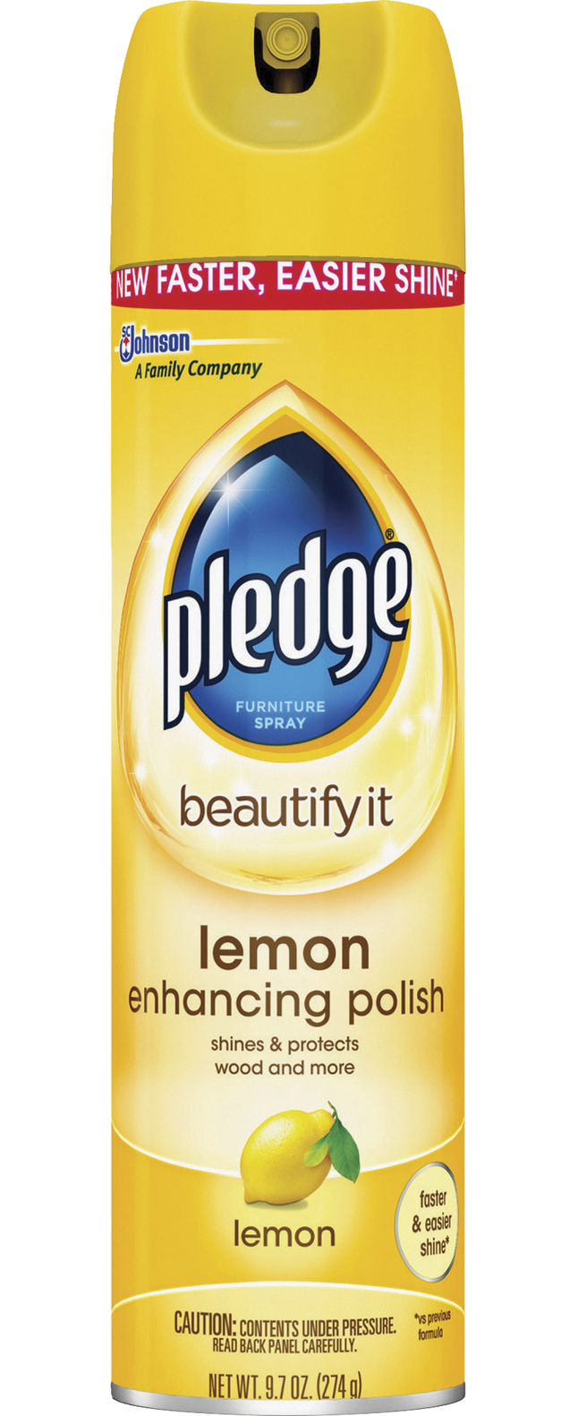 Pledge Lemon Clean Furniture Polish, Item Number 2027115
