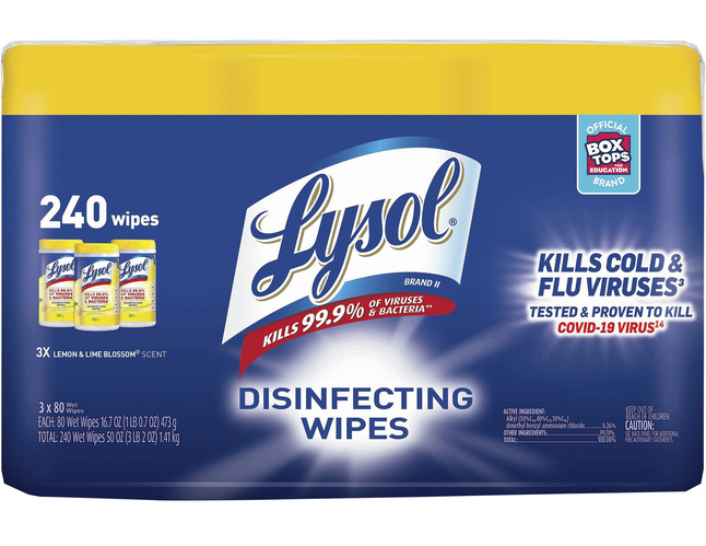 Disinfecting, Sanitizing Wipes, Item Number 2027187
