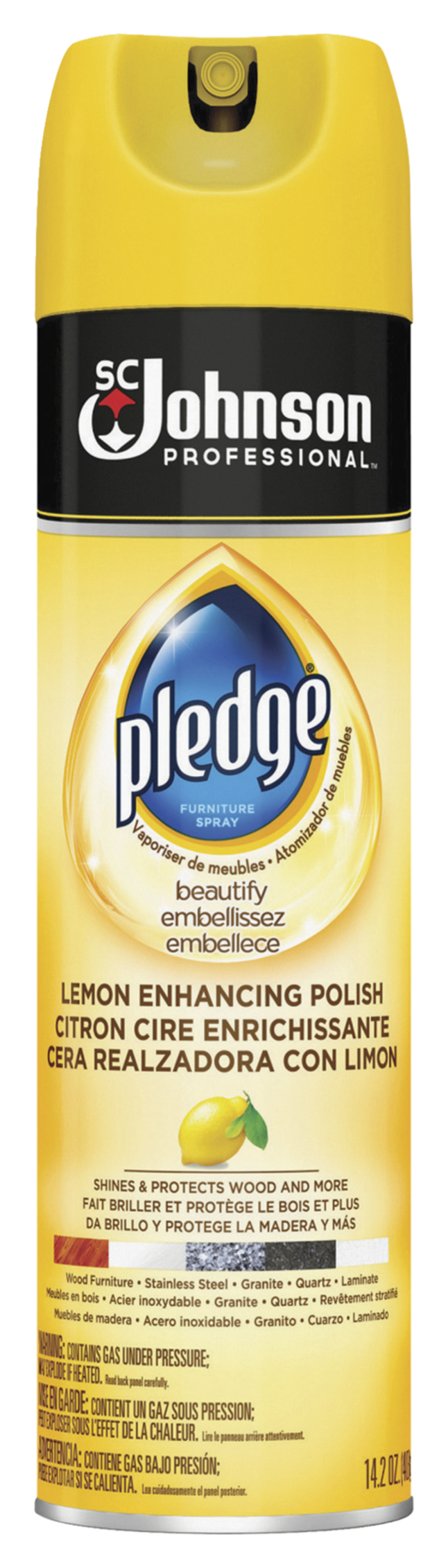 Pledge Lemon Enhancing Polish, Spray, Item Number 2027236
