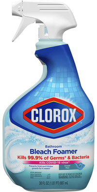 Clorox Bathroom Bleach Foamer Original Spray, Item Number 2027467