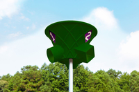 Image for Action Play Systems Triple Shoot, 7 Feet, Green from SSIB2BStore