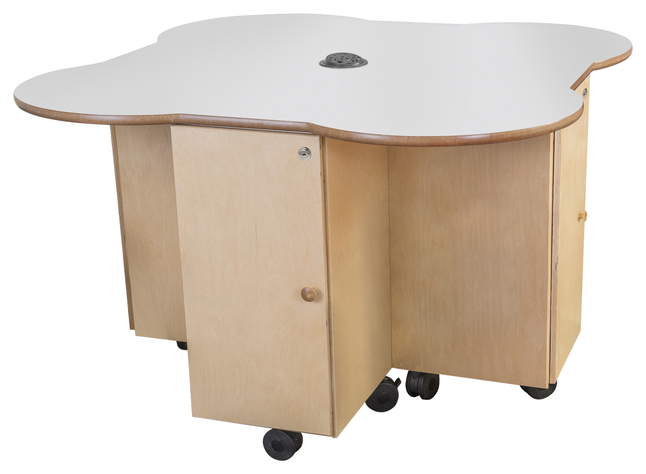 Classroom Select STEAM Table with Markerboard Top, 47-3/4 x 47-3/4 x 30 ...