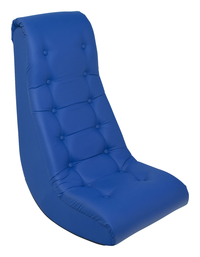 加州豪华软摇椅，28 x 17-1/2 x 33-7/8英寸，蓝色，物品编号2028337