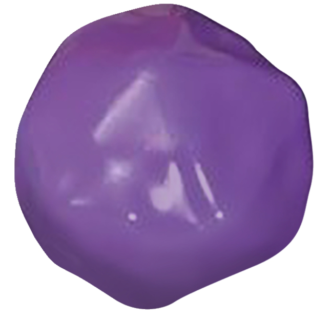 Abilitations Yuck-E-Ball Fidget, Purple, Item Number 2028412