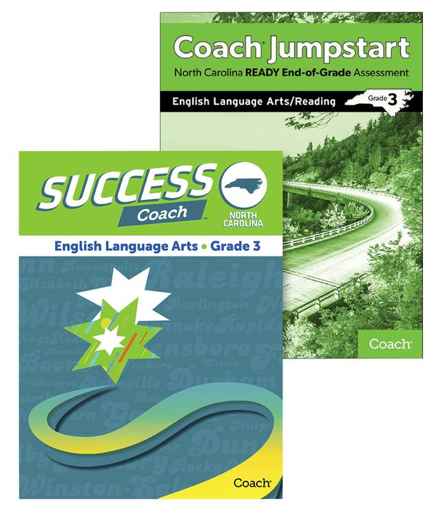 Image for North Carolina Success Coach ELA Student Edition with Coach Jumpstart Practice Tests, READY EOG Edition, Grade 3 from School Specialty