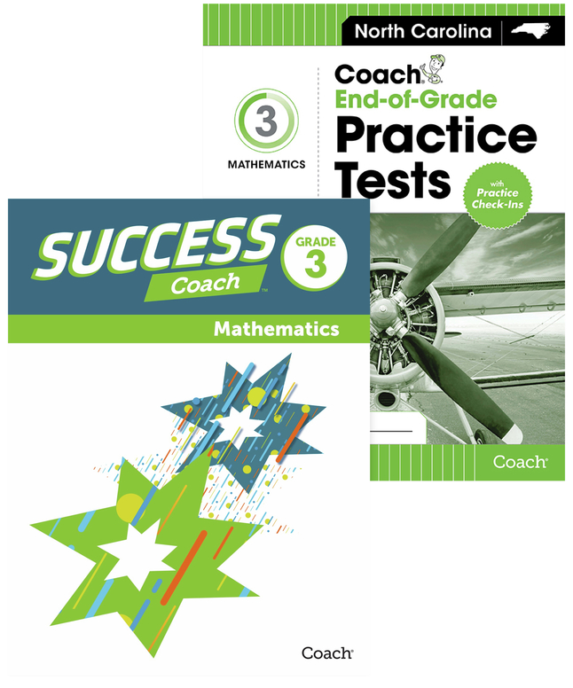 Image for North Carolina Success Coach Math Student Edition with North Carolina End-of-Grade Practice Tests, Grade 3 from School Specialty