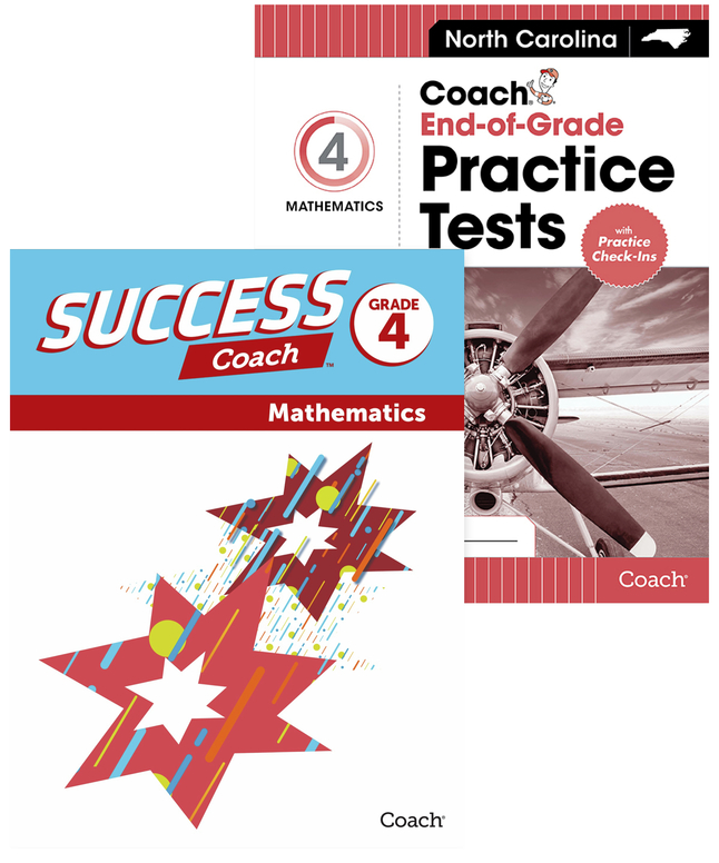 Image for North Carolina Success Coach Math Student Edition with North Carolina End-of-Grade Practice Tests, Grade 4 from School Specialty