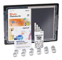 Ozobot Evo教育编码机器人教室套件，水晶白色，一包18个，项目编号2028623