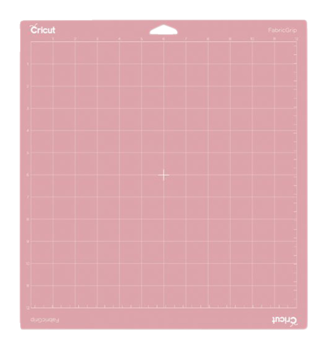 Cricut Fabric Grip Cutting Mat, 12 x 12 Inches, Pack of 2, Pink, Item Number 2028768