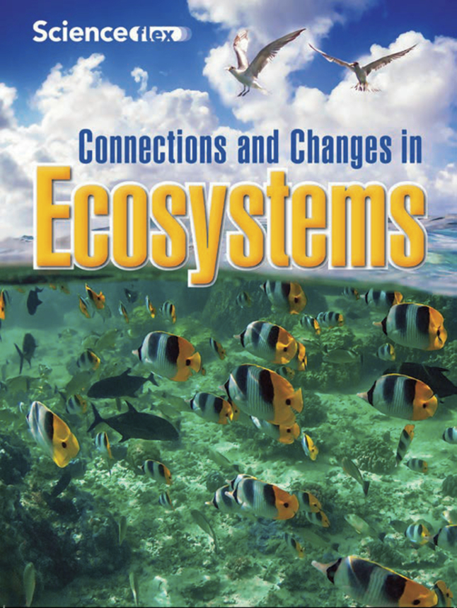 ScienceFLEX Connections and Changes in Ecosystems, Purple Reader, Pack of 4, Item Number 2013998
