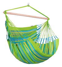 LA SIESTA Domingo Weather Resistant Kingsize Hammock Chair, 55 x 67 Inches, Lime, Item Number 2038135