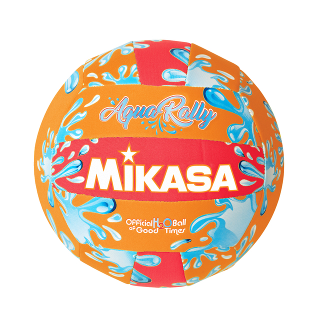 Mikasa Aqua Rally Volleyball, Orange/Red, Item Number 2039279