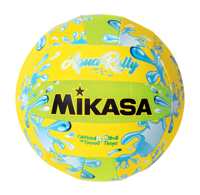 Mikasa Aqua Rally Volleyball, Yellow/Green, Item Number 2039283