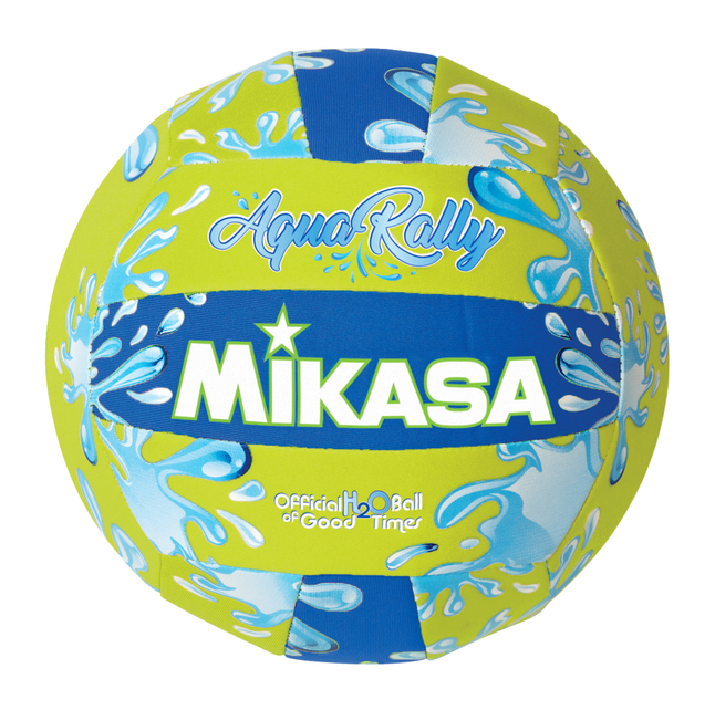Mikasa Aqua Rally Volleyball, Green Blue, Item Number 2039284