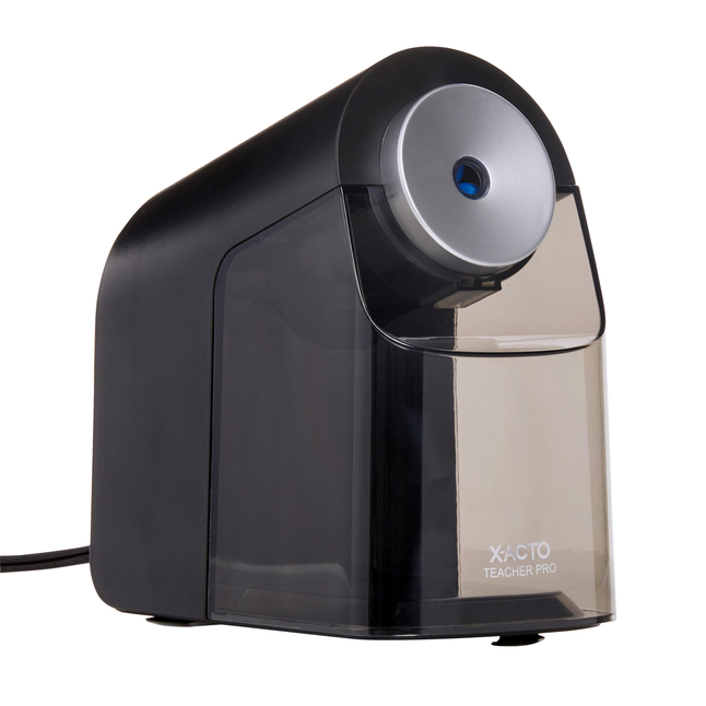 XACTO TeacherPro Electric Pencil Sharpener, Black