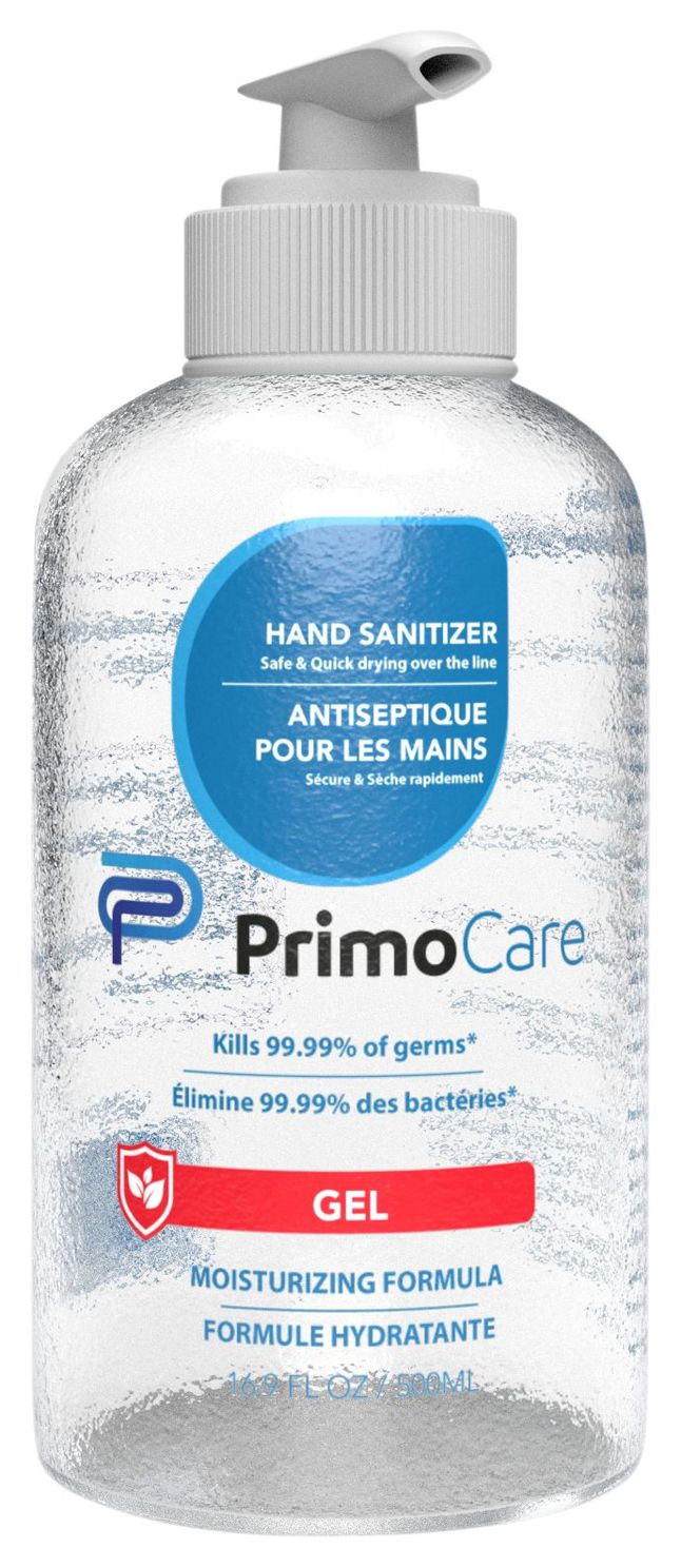 Image for PrimoCare Hand Sanitizer, Pump Bottles, 16.9 Ounces, Box of 42 from School Specialty