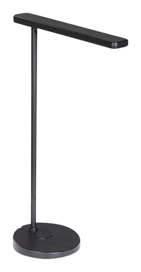 VARI LED Tasklamp With Wireless Charger, Black, Item Number 2039025