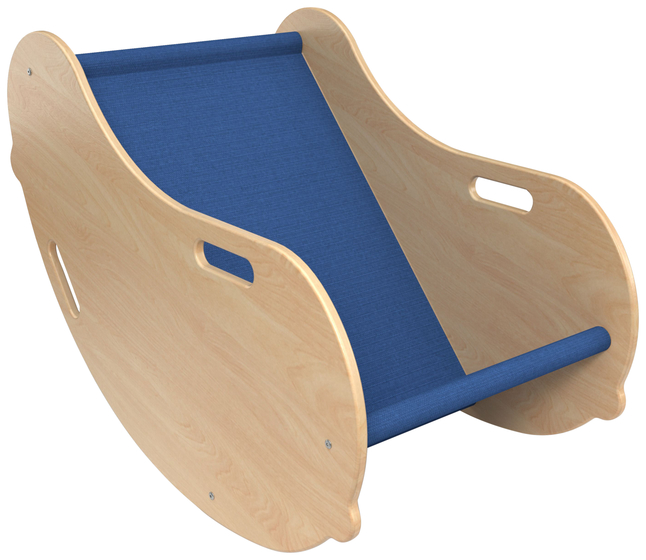 Abilitations Chair Rocker Sling, Blue Fabric, Item Number 2040255