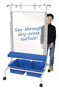 Copernicus Clear Dry-Erase Chart Stand, Item Number 2040454