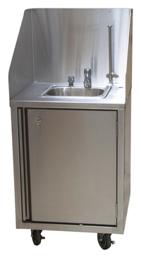 Diversified Woodcrafts Hot Water Mobile Sink, Item Number 2040765
