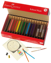 Faber Castell Premium Art Colored Pencils, School Pack of 300, Item 2041294
