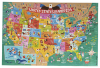 Melissa & Doug Giant Floor Puzzle, America the Beautiful, Item Number 2048078