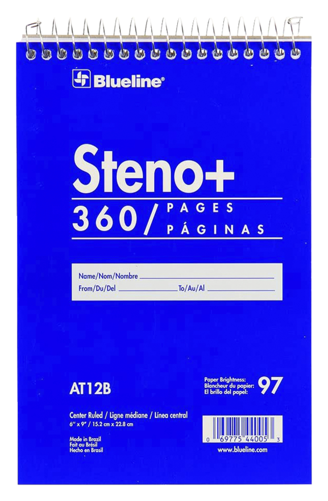 Steno Pads, Steno Notebooks, Item Number 2048256