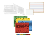 School Smart Sentence Building Magnets & Boards Kit, Item Number 2103445