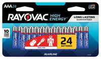 Rayovac Alkaline AAA Batteries, Item Number 2048910