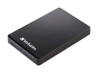 威宝256GB Vx460外部SSD, USB 3.1 Gen 1黑色笔记本设备支持USB 3.1 (Gen 1) 2年保修，项目编号2048971