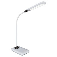OttLite Enhance LED Desk Lamp with Sanitizing, 12 x 4 Inches, LED Bulb, White, Item Number 2049602