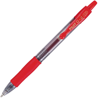 Image for Pilot G2 Bold Point Retractable Gel Pen, 1.0 mm Bold Tip, Red, Pack of 12 from SSIB2BStore