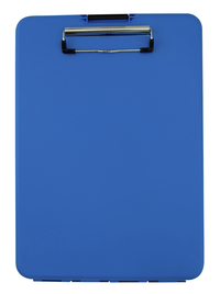Saunders SlimMate Storage Clipboard, Plastic, Blue, Item Number 2049707