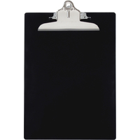 Image for Saunders Recycled Plastic Clipboard, Black from School Specialty