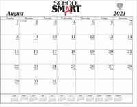 Image for School Smart Desk Pad Calendar Refill, 22 x 17 Inches, August 2021 to December 2022 from SSIB2BStore
