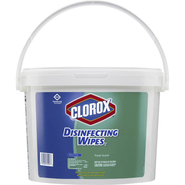 Image for CloroxPro Commercial Solutions Disinfecting Wipes, Fresh Scent, 700 Count from School Specialty