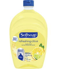 Softsoap Antibacterial Hand Soap Refill, Fresh Citrus, 50 ounces, Item Number 2049974