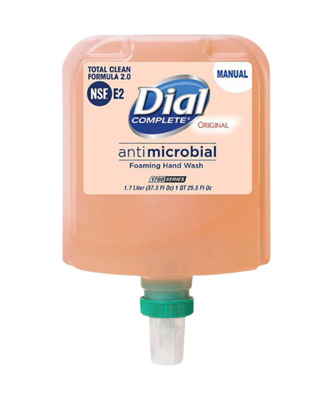 Dial 1700 Refill Complete Original Hand Wash, Original Scent, 57.5 Fluid Ounces, Orange, Item Number 2050101
