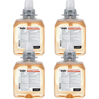 Gojo FMX-12填充泡沫抗菌洗手液，新鲜水果香味，42.3盎司，一箱4个，商品编号2050135